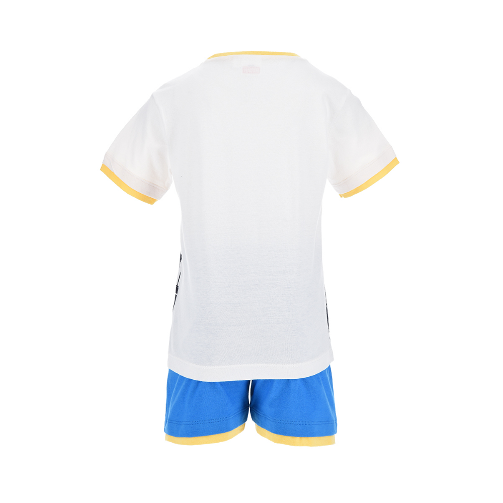 Completo Short + T-Shirt Spiderman MARVEL Bambino Sun City 3/8 Anni - We1212bianco