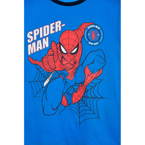 T-Shirt M.c. Spiderman MARVEL Maglietta Bambino Sun City 3/8 Anni - We1208blu