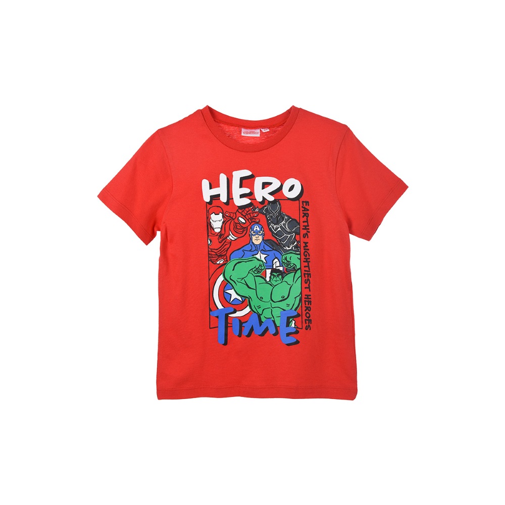 T-Shirt M.c. Aveners MARVEL Maglietta Bambino Sun City 3/8 Anni - We1167rosso