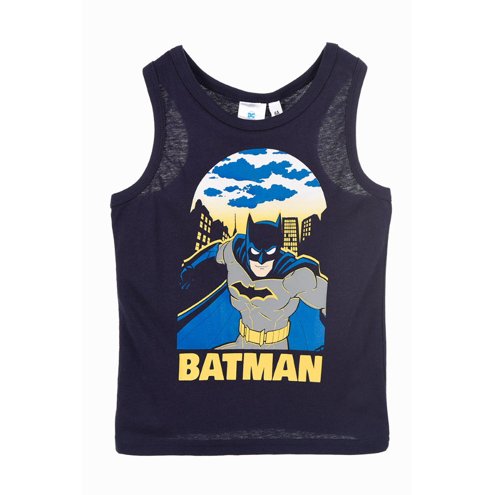 Canotta Batman Maglietta Bambino Sun City - We1197blu