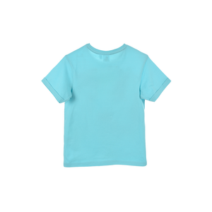 T-Shirt M.c. Batman Maglietta Bambino Sun City 3/8 Anni - We1059celeste