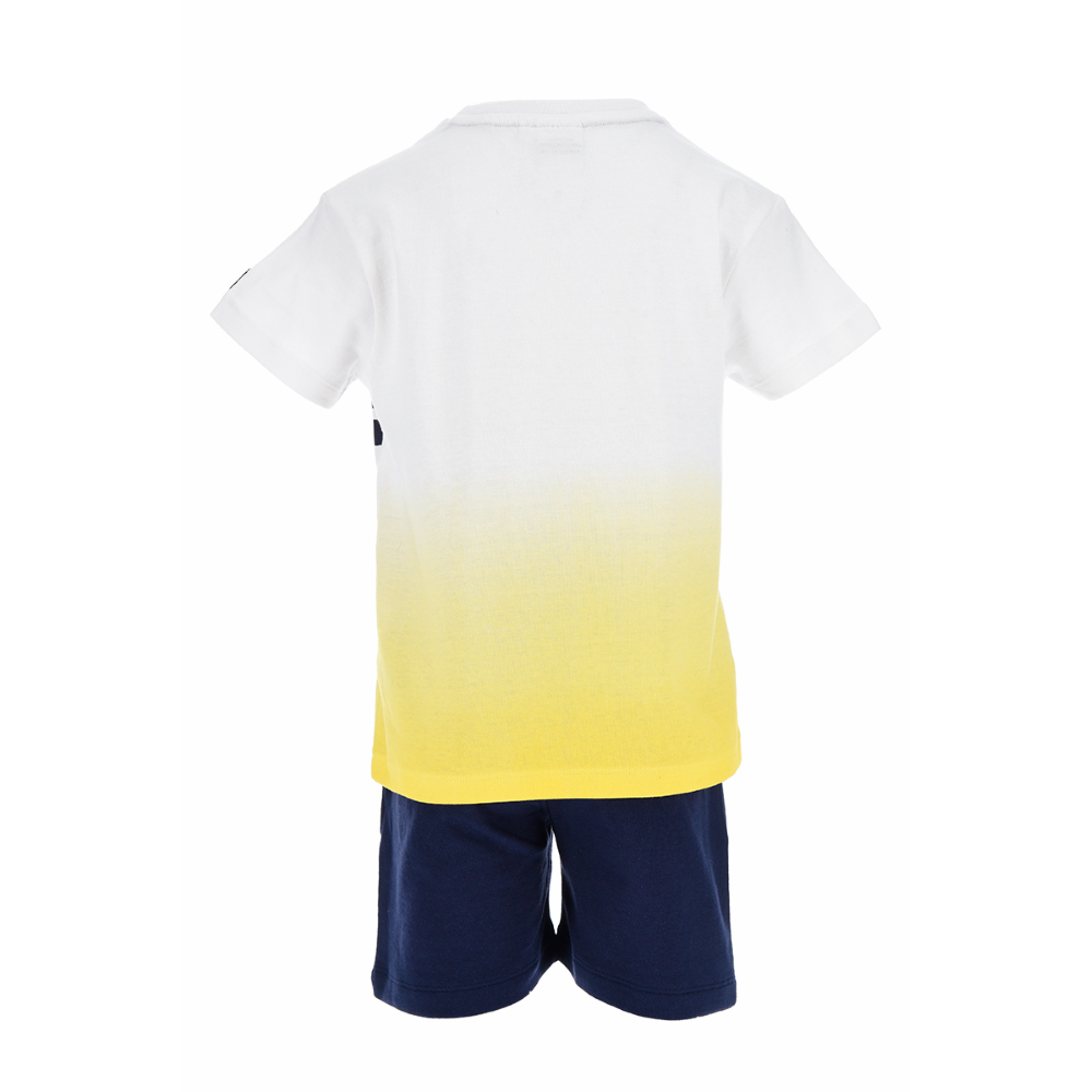 Completo Short + T-Shirt Batman Bambino Sun City 3/8 Anni - We1058giallo