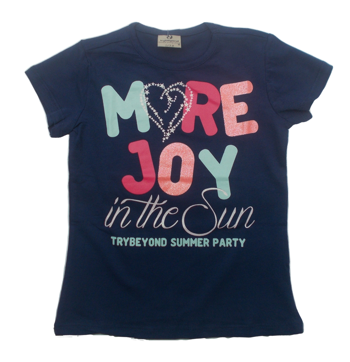 T-Shirt Maglietta Bambina Ragazza Mauli Birba Taglie 2/8 Anni - 24446p/blu