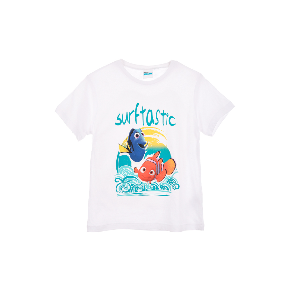 T-Shirt M.c. Nemo DISNEY Maglietta Bambino Sun City 3/8 Anni - We1078bianco