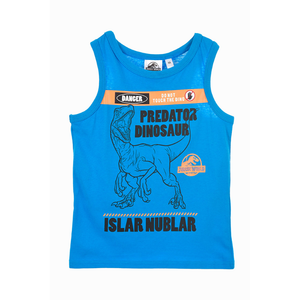 Canotta Jurassic World Maglietta Bambino Sun City - We1207blu
