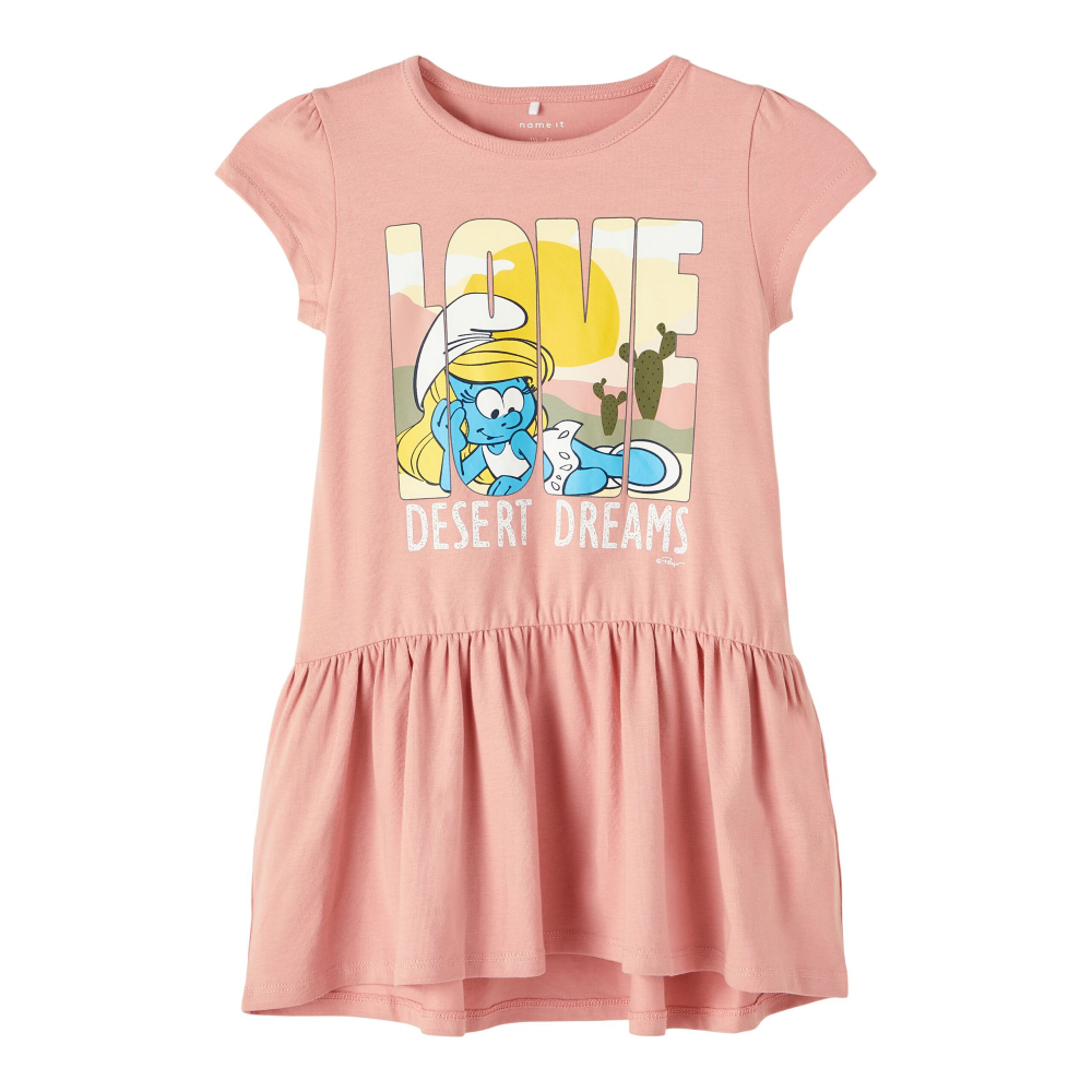 Scamiciata Puffetta Bambina Vestito - 13217768