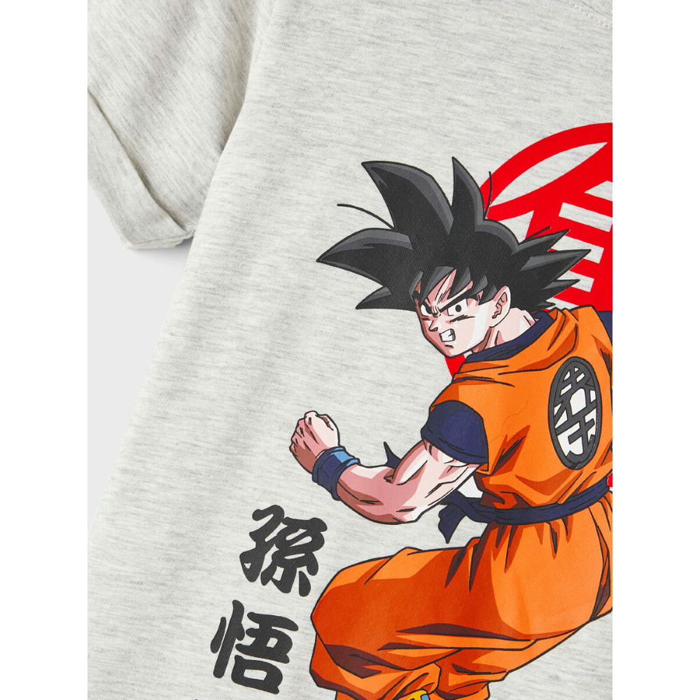 T-Shirt M.c. Goku Dragon Ball Maglietta Bambino - 13217930grigioc