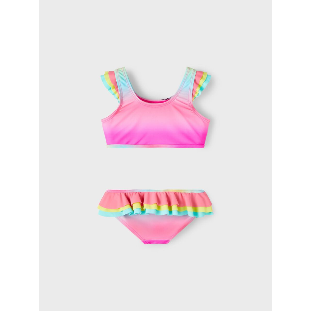 Costume Mare Bikini Unicorno 2 Pezzi Bambina Ragazza 2/8 Anni - 13213877fuxia