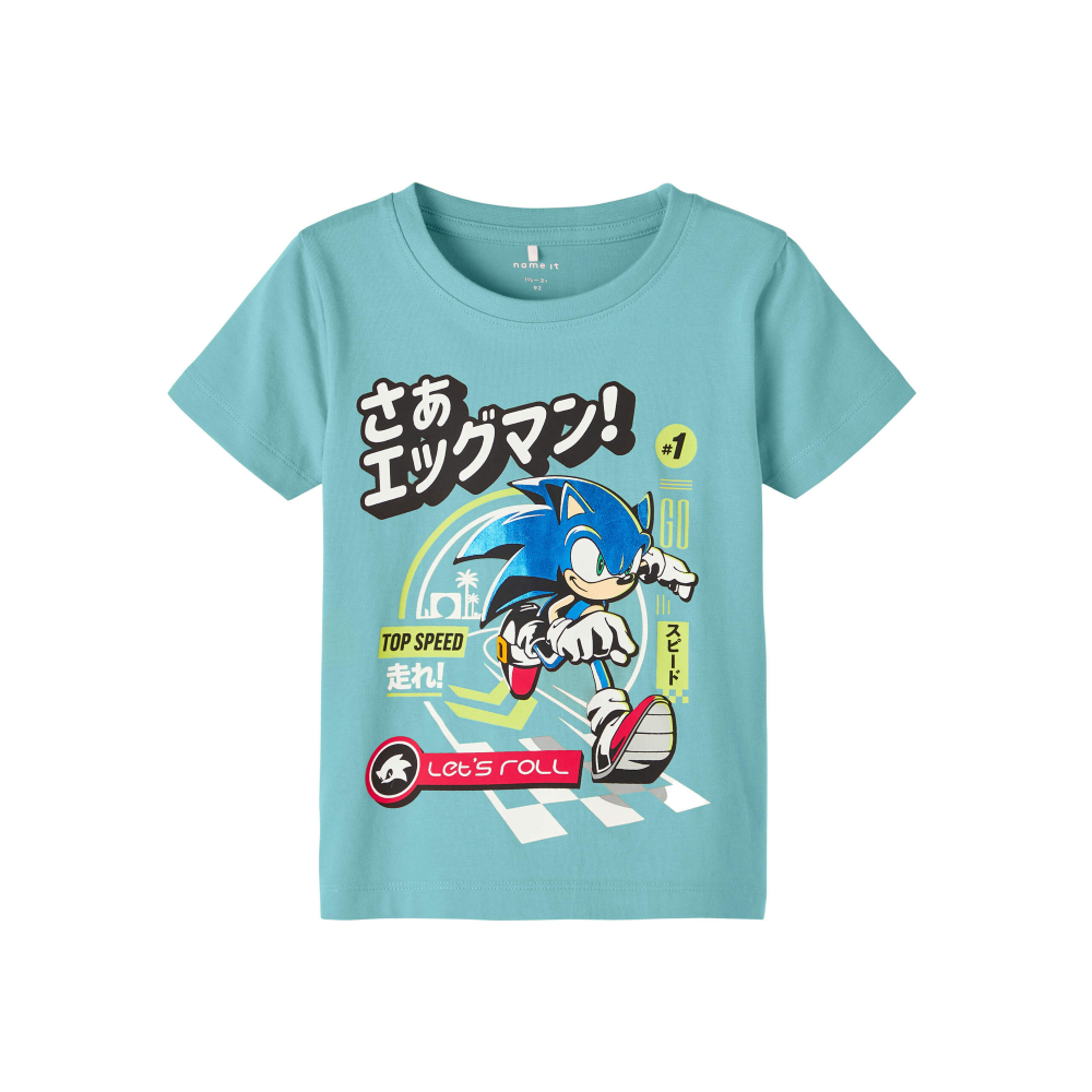 T-Shirt M.c. Sonic Maglietta Bambino - 13217838turchese