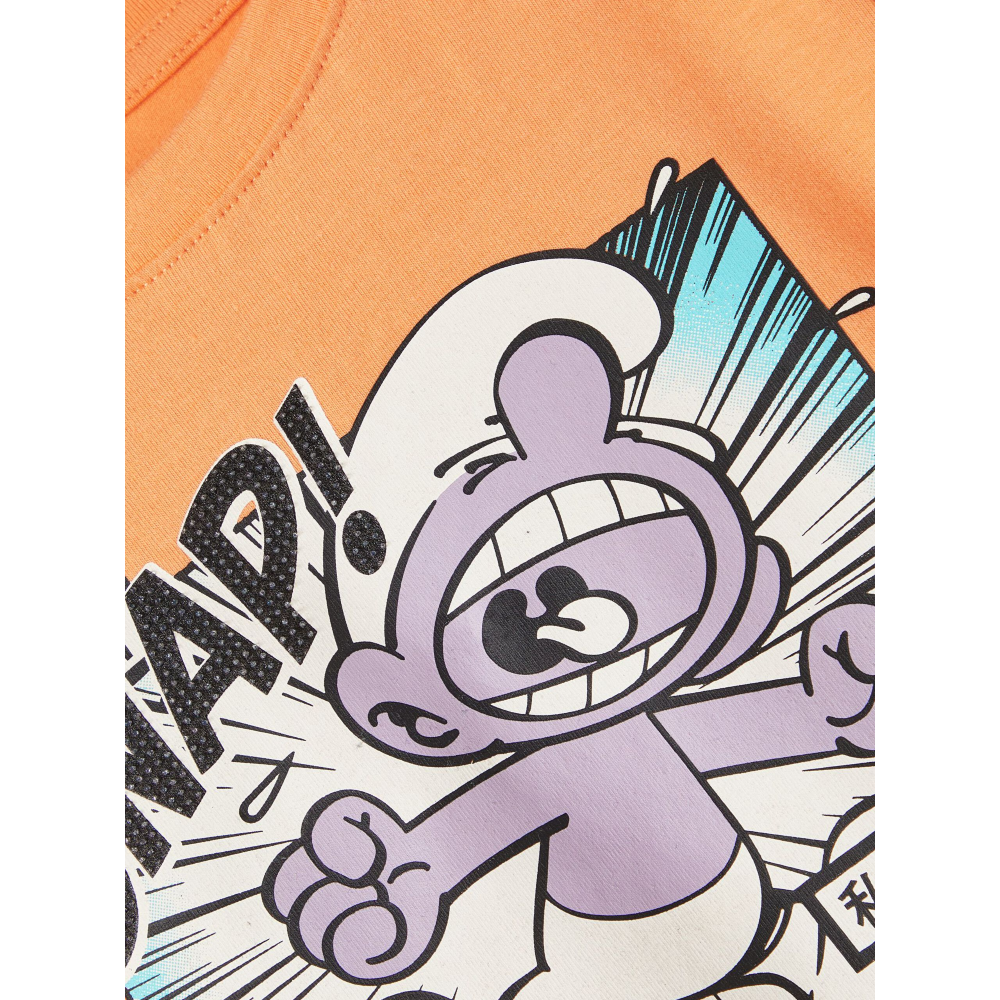 T-Shirt M.c. Puffi Maglietta Bambino - 13217832arancio