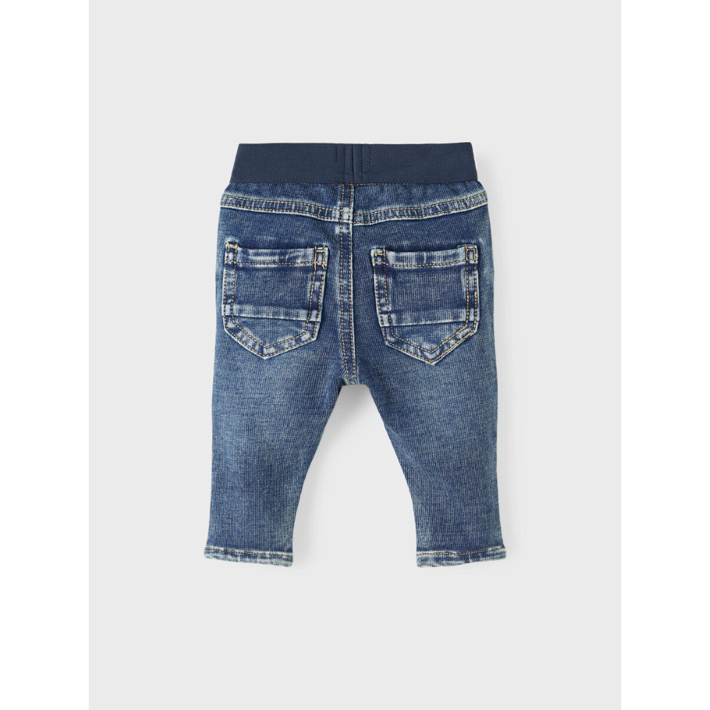 Pantalone Jeans con Vita Elasticizzata Neonato - 13197525