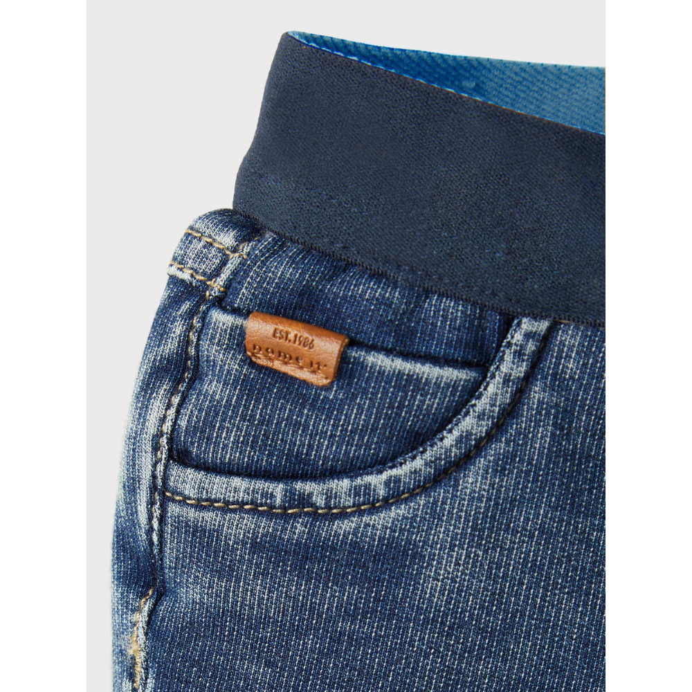 Pantalone Jeans con Vita Elasticizzata Neonato - 13197525