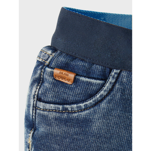 Pantalone Jeans con Vita Elasticizzata Neonato - 13197525