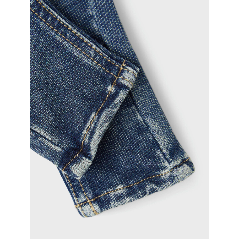 Pantalone Jeans con Vita Elasticizzata Neonato - 13197525