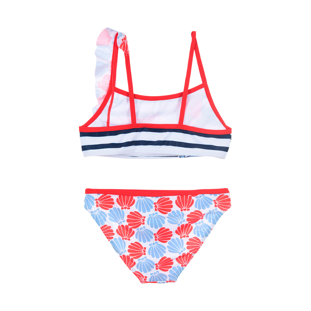 Costume Mare Minnie Mouse DISNEY Bikini 2 Pezzi Bambina - We1862rosso