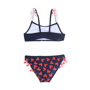 Costume Mare Minnie Mouse DISNEY Bikini 2 Pezzi Bambina - We1861blu