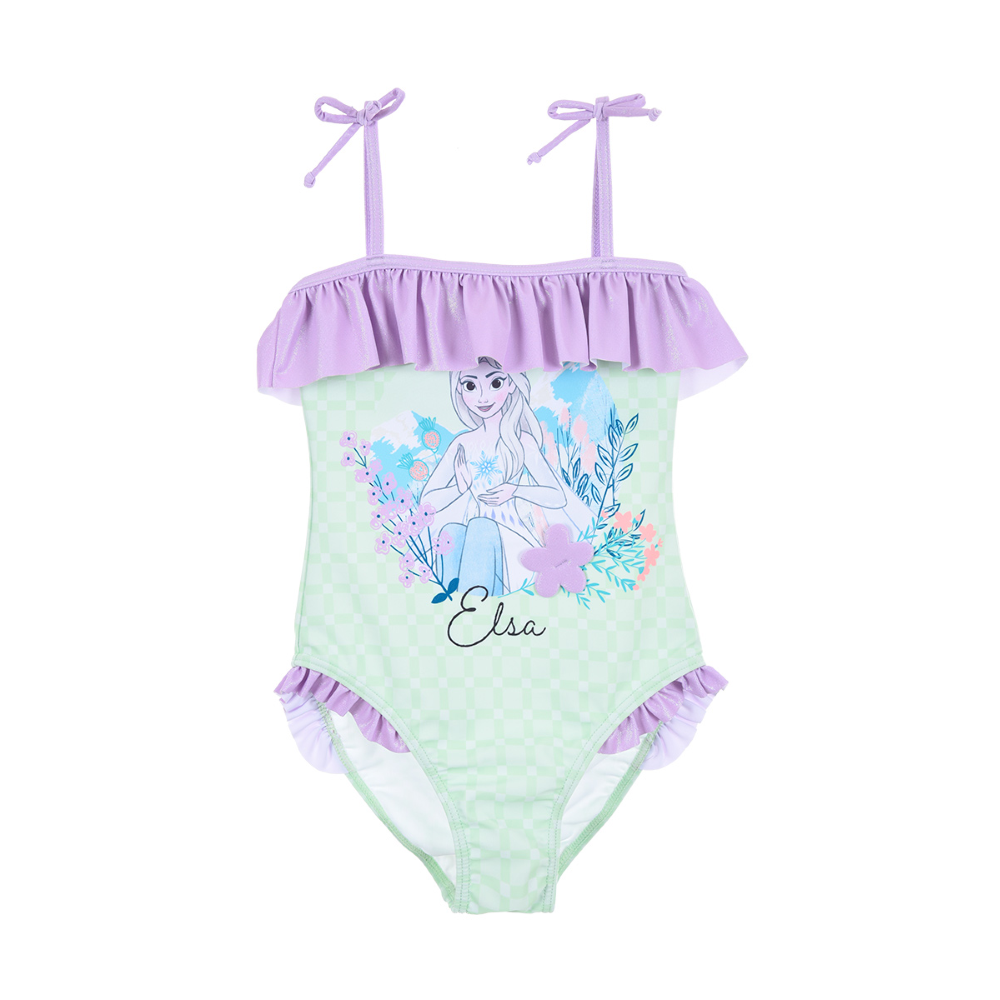 Costume Mare Frozen DISNEY Elsa Intero Bambina - We1875verde