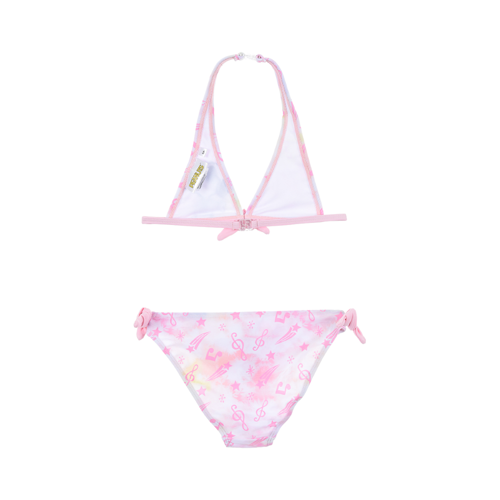Costume Mare Snoopy Bikini 2 Pezzi Bambina - We1919rosa
