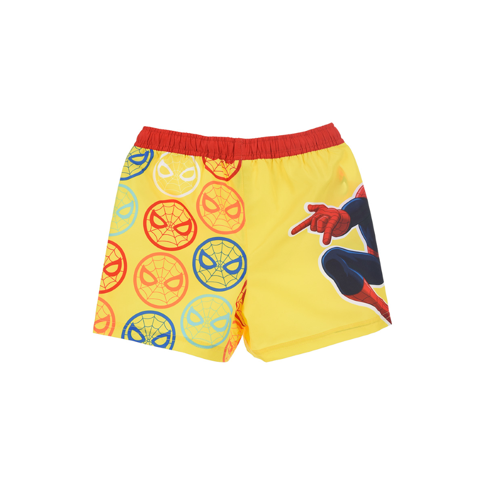 Costume Mare Spiderman MARVEL Bermuda Pantaloncino Bambino - We1803giallo