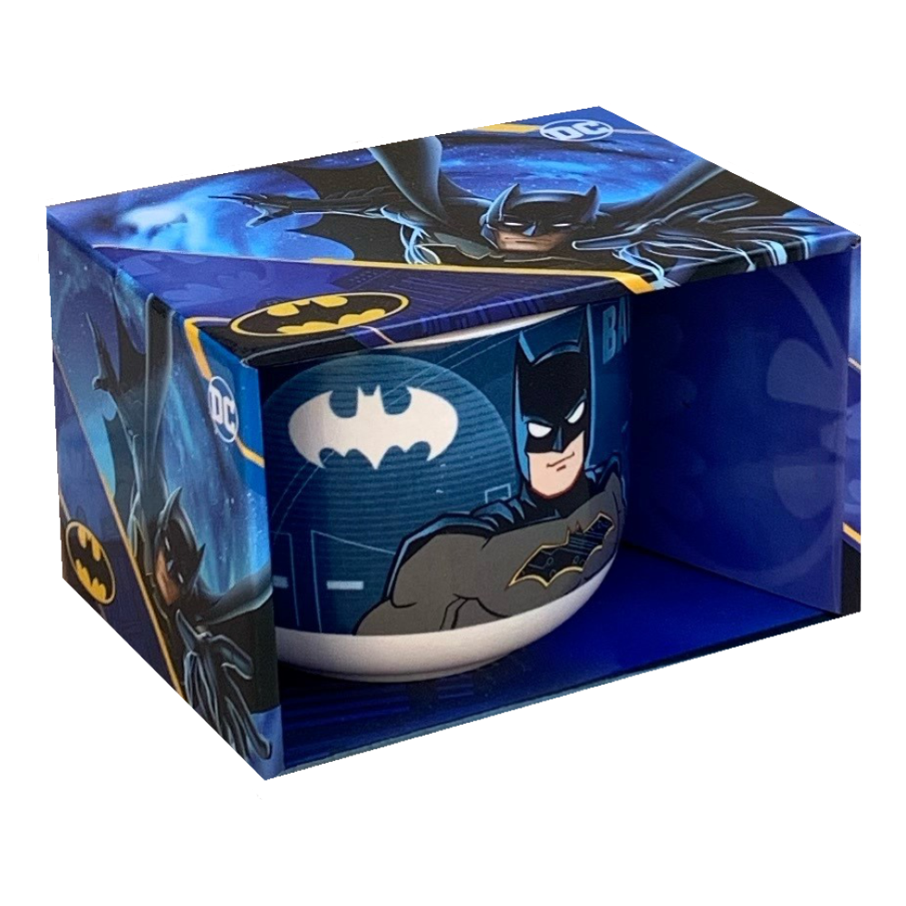 Tazza Larga Jumbo Batman in Ceramica 380 Ml Confezione Regalo -  L05200mc