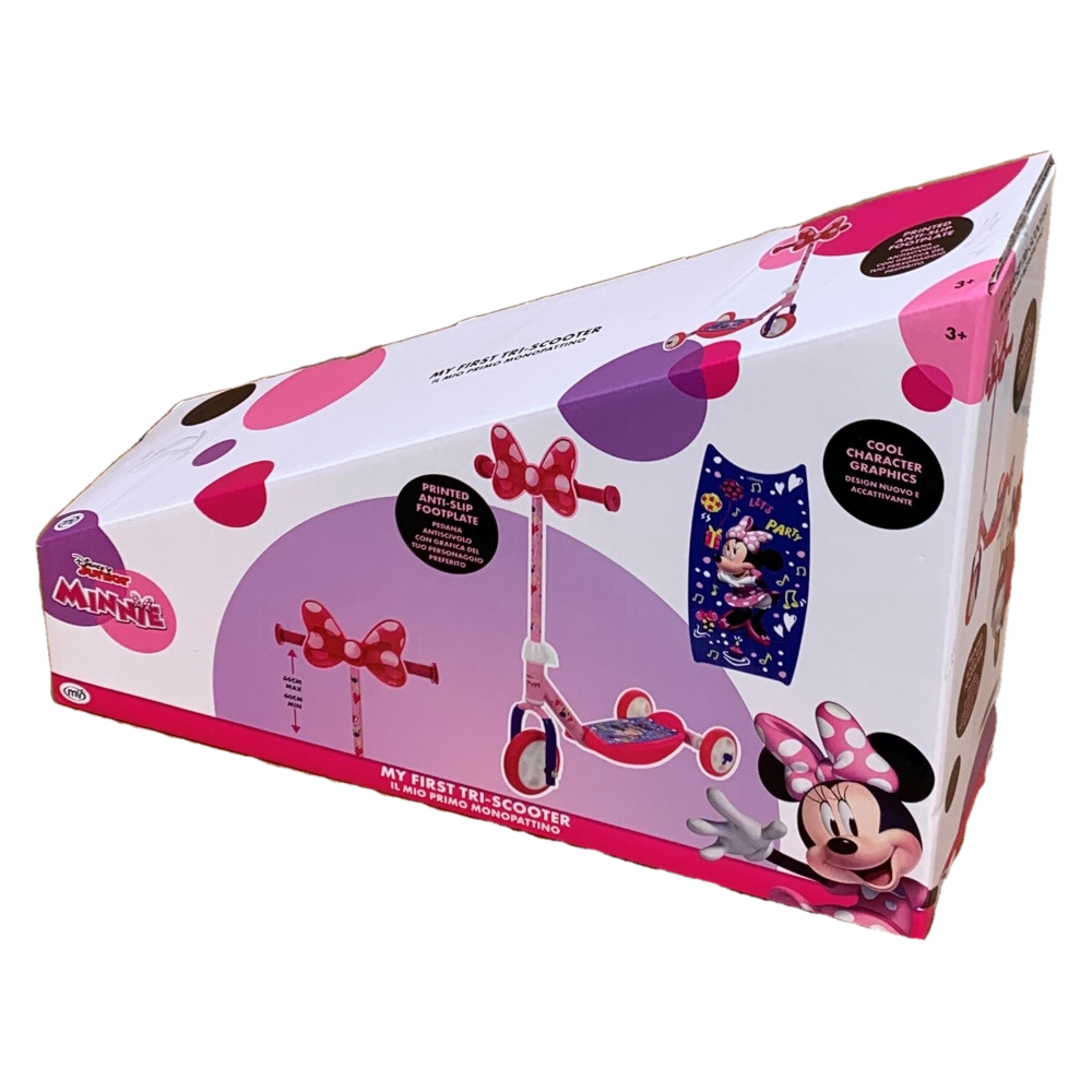 Monopattino Minnie DISNEY 3 Ruote Manubrio Regolabile - 35714
