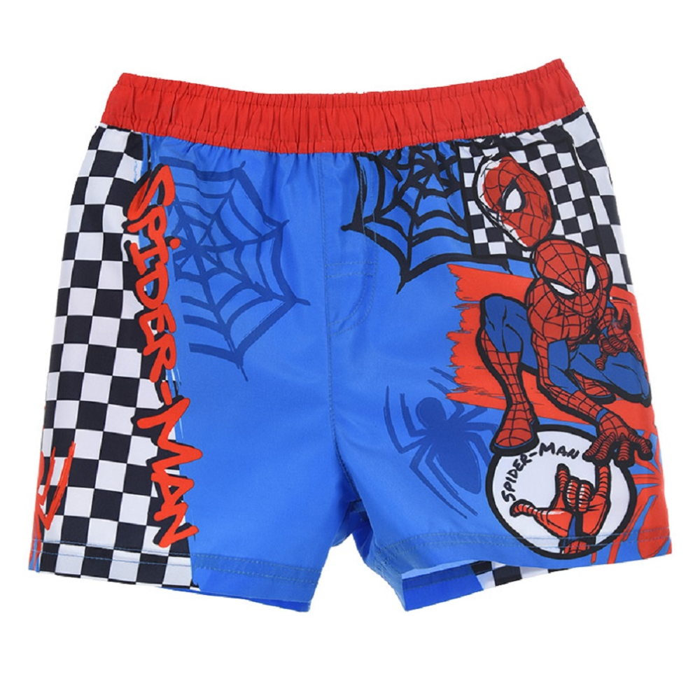 Costume Mare Spiderman MARVEL Bermuda Pantaloncino Bambino - We1806blu