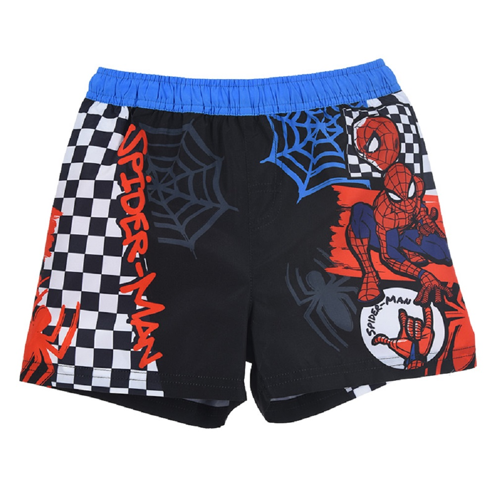 Costume Mare Spiderman MARVEL Bermuda Pantaloncino Bambino - We1806nero