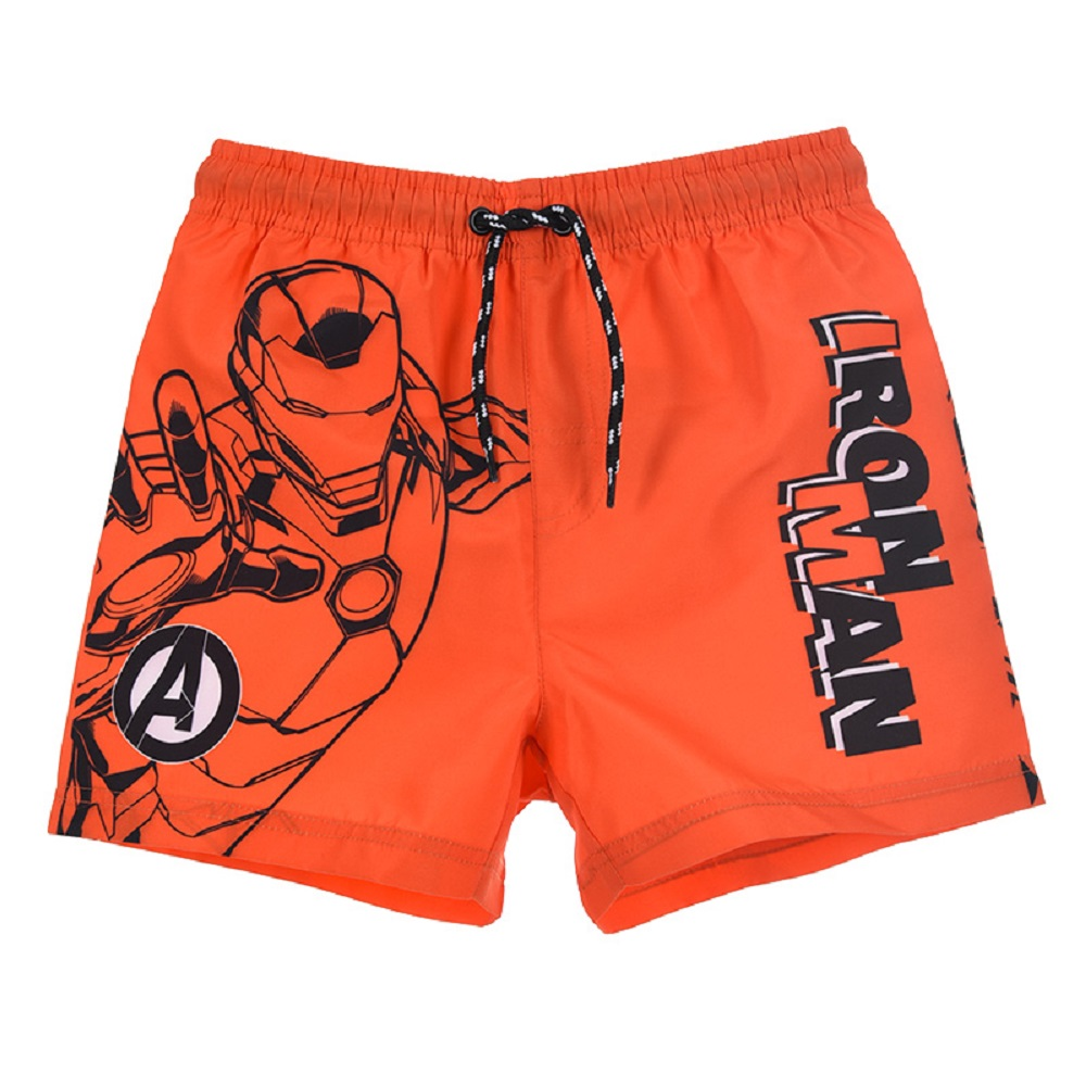 Costume Mare Iron Man MARVEL Avengers Bermuda Pantaloncino Bambino - We1819arancio