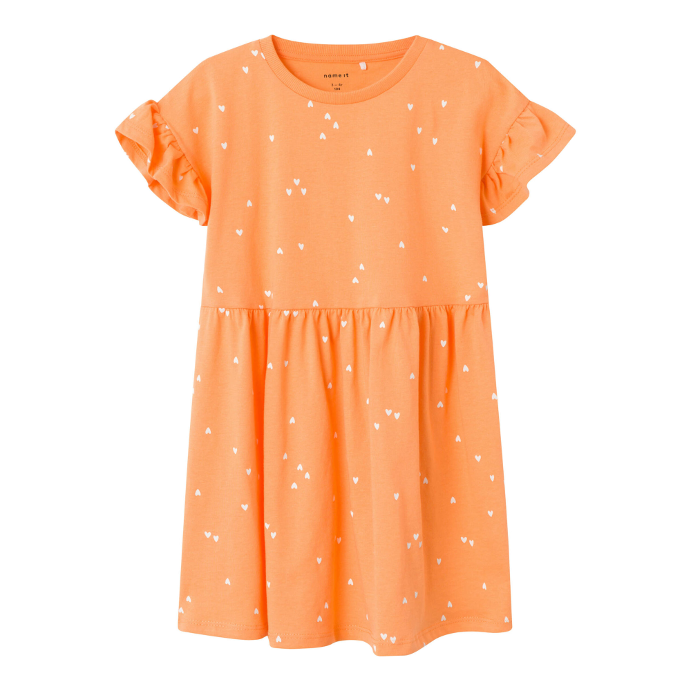 Scamiciata Bambina Vestito - 13213337arancio