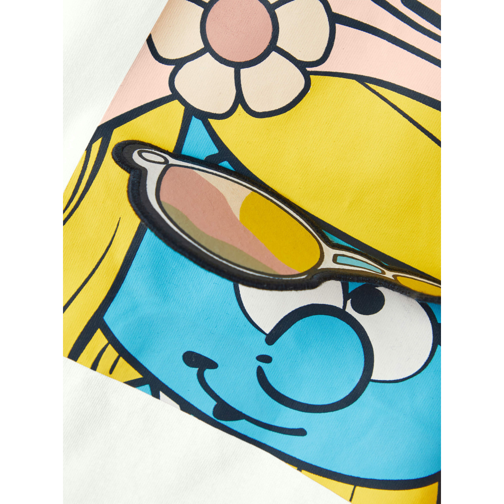T-Shirt M.c. Puffetta Maglietta Bambina - 13217769bianco