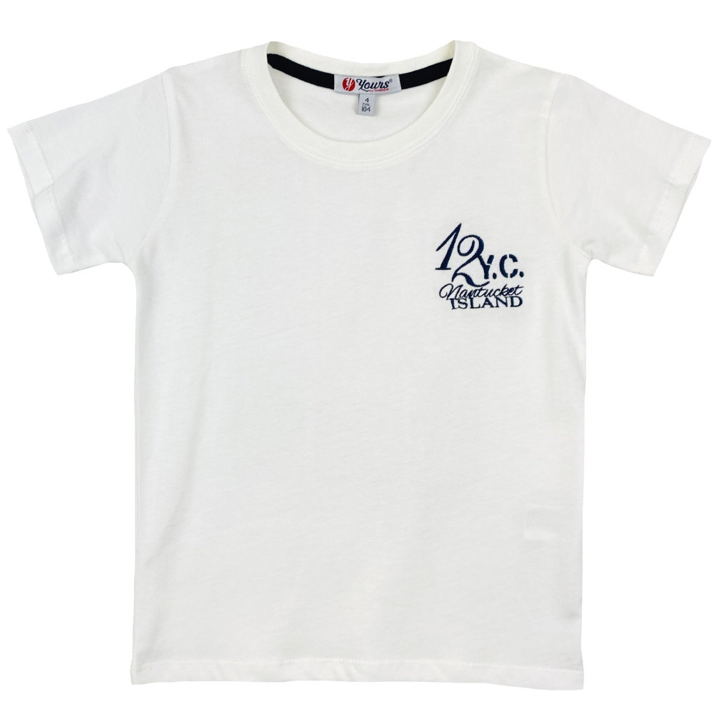 T-Shirt Yours Manica Corta Bambino 3/7 Anni - Ay4236