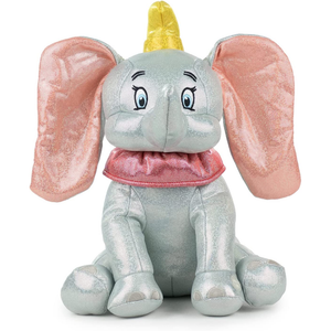 Peluche Dumbo DISNEY 100 Anniversario Cromato Olografico con Suono 30 CM - 760021959