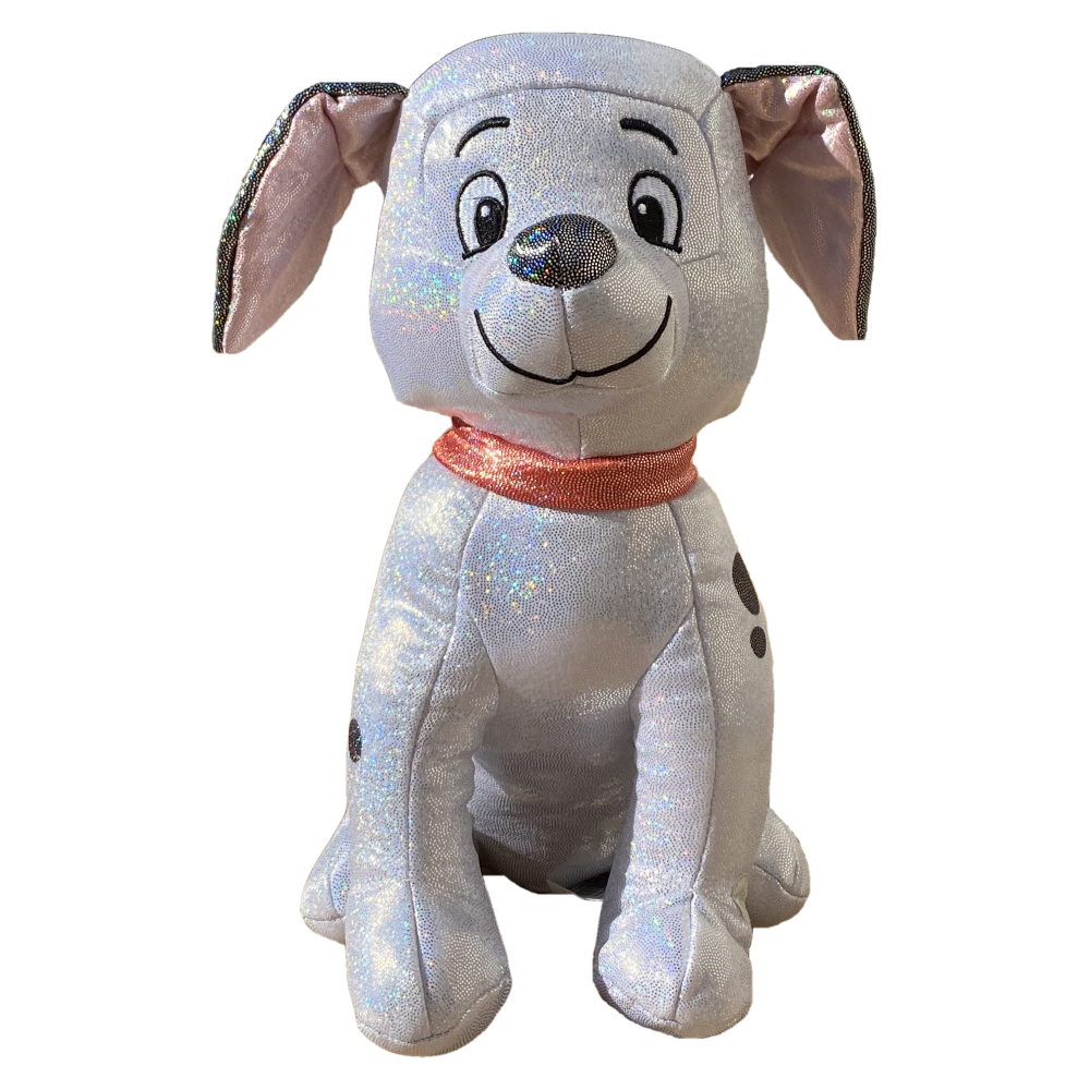 Peluche Lucky DISNEY Carica Dei 101 100 Anniversario Cromato Olografico con Suono 30 CM - 760021961