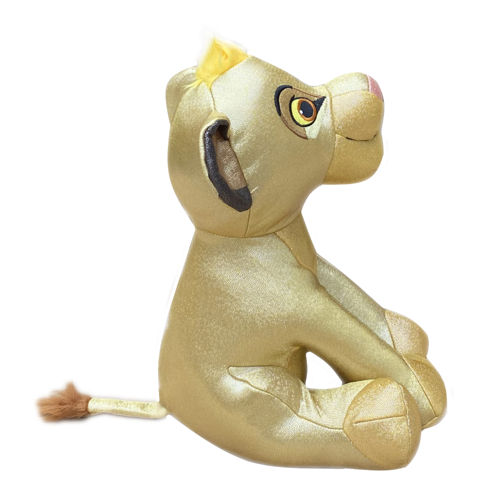 Peluche Simba DISNEY 100 Anniversario Cromato Olografico con Suono 30 CM - 760021960