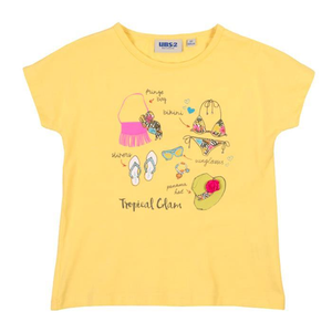 T-Shirt Bambina Ubs2 Taglie 2/14 Anni - 9100