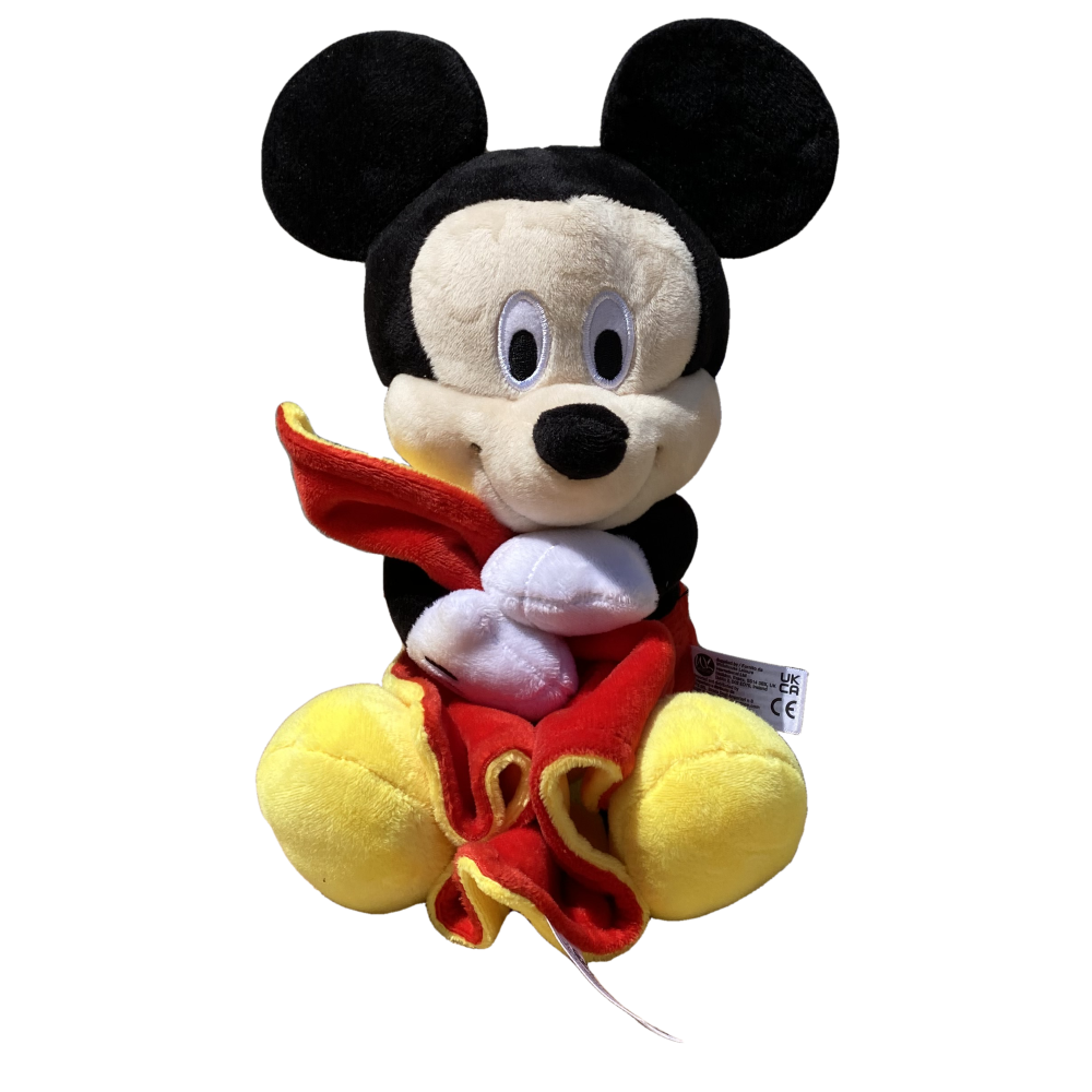 Peluche Mickey Mouse DISNEY Topolino con Copertina 25 CM - 71332d