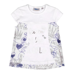 T-Shirt Bambina Ubs2 Taglie 2/14 Anni - 9157