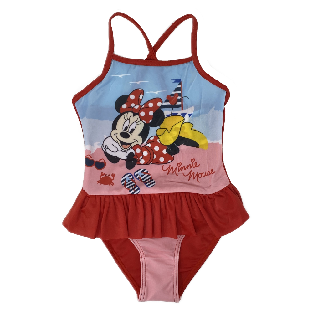 Costume Mare Minnie DISNEY Intero Bambina - Min23-0240