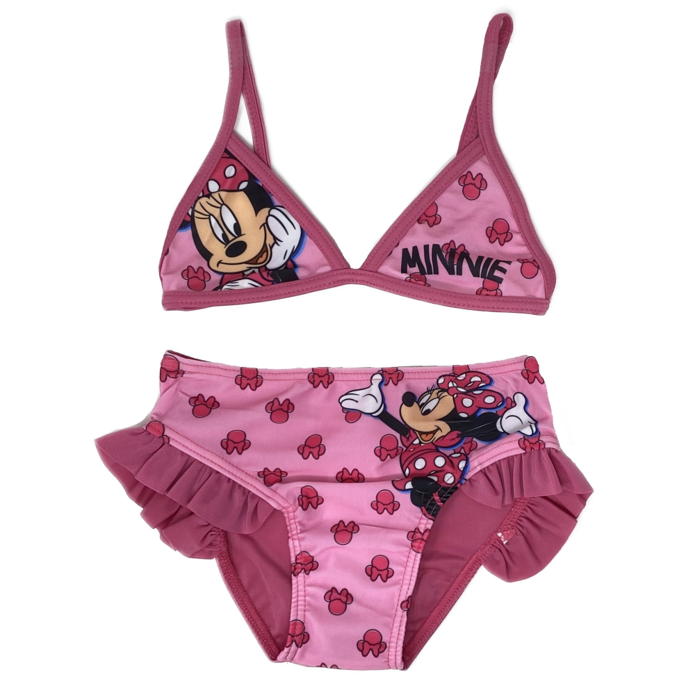 Costume Mare Minnie DISNEY Bikini 2 Pezzi Bambina - Min23-0411