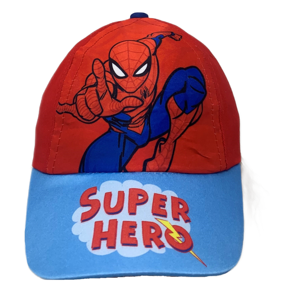 Cappello Spiderman MARVEL con Visiera Estivo Maschietto - Sp14516
