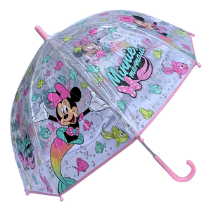Ombrello Campana Trasparente Minnie DISNEY Bambina - Mn30025