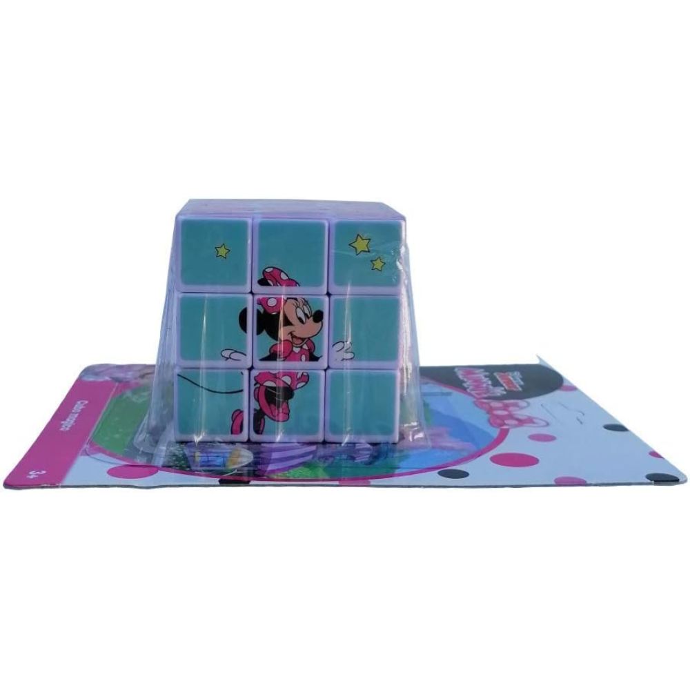 Cubo Magico Minnie Mouse DISNEY Cubo di Rubik Puzzle 6x6x6cm - Min0701