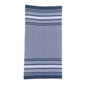 Telo Fouta in Cotone 90 X 180 CM Mare Piscina Casa - 67.00525.99blu