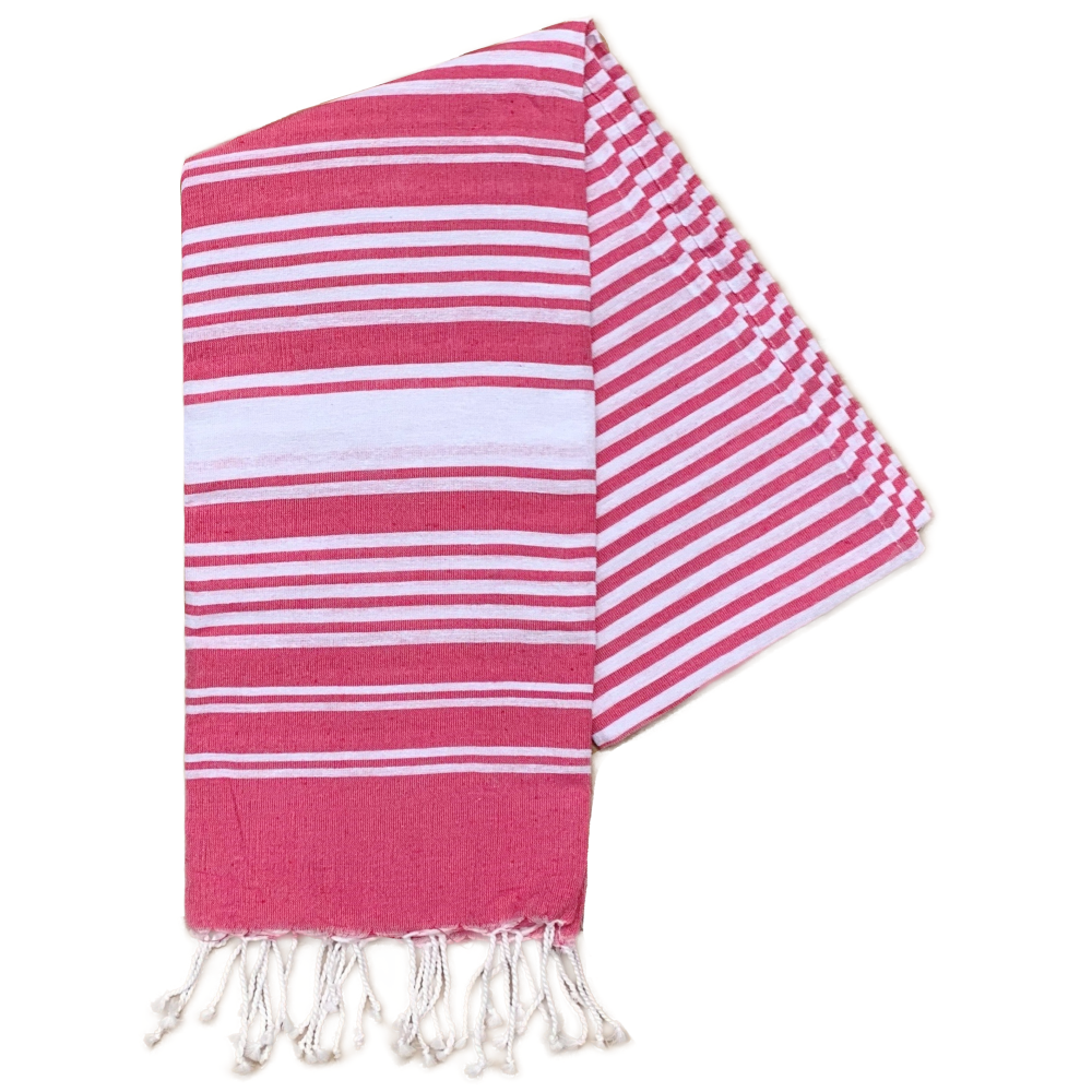 Telo Fouta in Cotone Due Piazze 200 X 200 CM Mare Piscina Casa - 67.00526.99fuxia