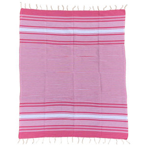 Telo Fouta in Cotone Due Piazze 200 X 200 CM Mare Piscina Casa - 67.00526.99fuxia