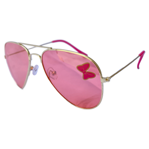 Occhiali da Sole Minnie Mouse DISNEY in Metallo Lenti Colorate con Filtro Uv400 - Wd21012