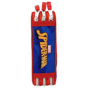 Astuccio Scuola 3d Spiderman MARVEL Multiscomparto 3 Zip Portacolori Pennarelli Giotto - Sp0832