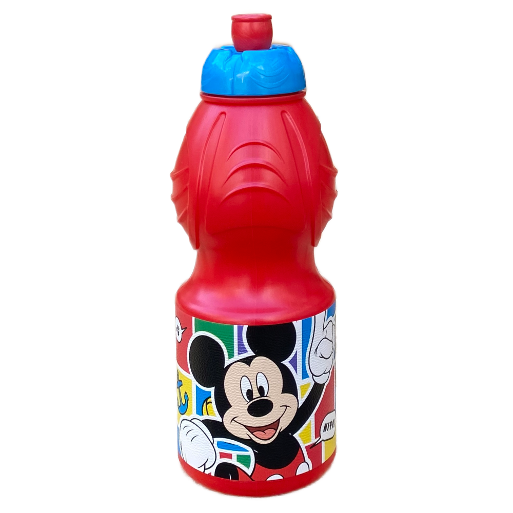 Borraccia Topolino DISNEY Sport Plastica con Beccuccio Ml. 400 - 74332