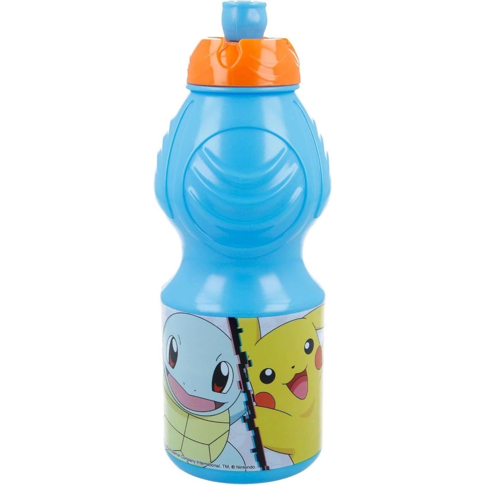 Set Borraccia e Portamerenda Pokémon 2 Pezzi in Plastica Riutilizzabile Bpa Free