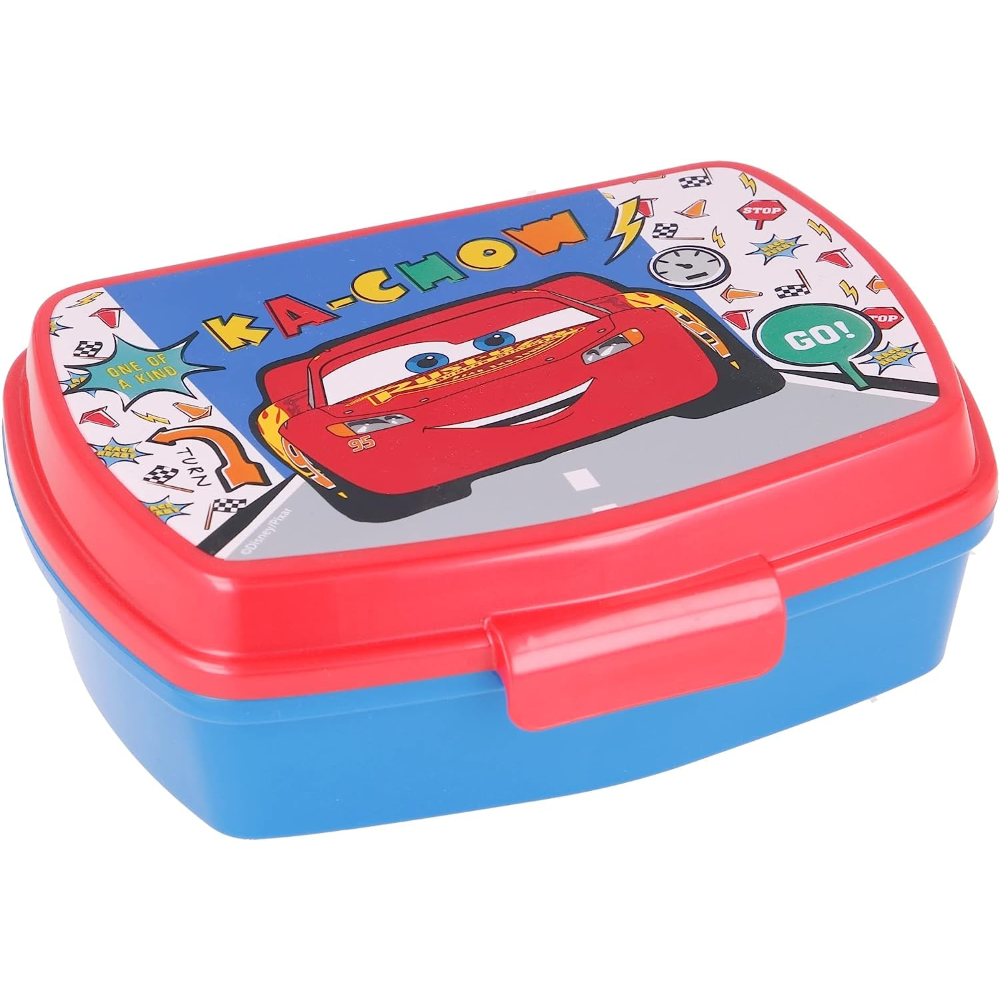 Portamerenda Cars DISNEY Saetta Mcqueen Porta Pranzo Scuola Tempo Libero CM 17x14x6 - 51574